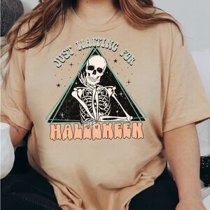 Just Waiting For Halloween Tshirt